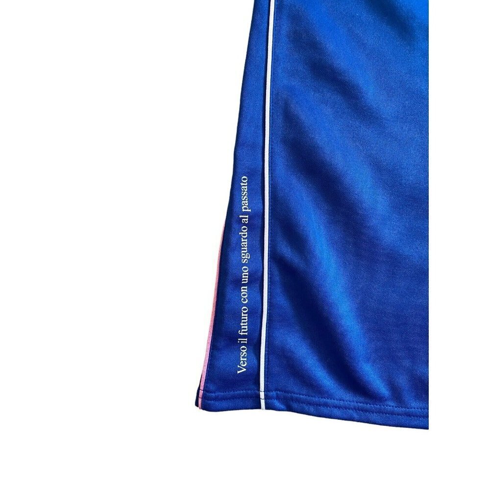 FILA Youth Girls Blue & Pink Sweatpants w/ Italian Phrase Size L Large VTG? - Picture 4 of 5